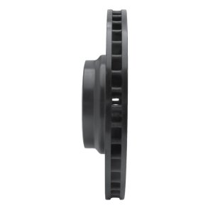 BMW ALPINA B7 Brake Rotor (1) - Front Left - R1 Concepts - Drilled & Slotted - Black - `07-`08